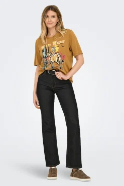 Only Camiseta manga corta regular fit