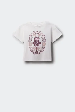 Crianças Springfield Kids Camiseta manga corta Stay wild niña
