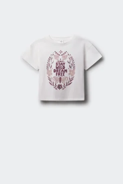 Crianças Springfield Kids Camiseta manga corta Stay wild niña