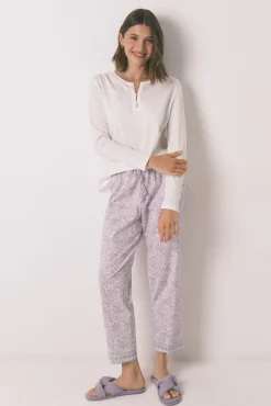 Women'secret Camiseta manga larga 100% algodón