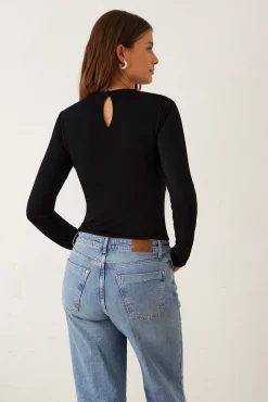 Promise Camiseta manga larga modal con mesh