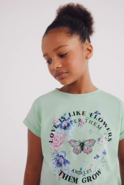Crianças Springfield Kids Camiseta Mariposa niña