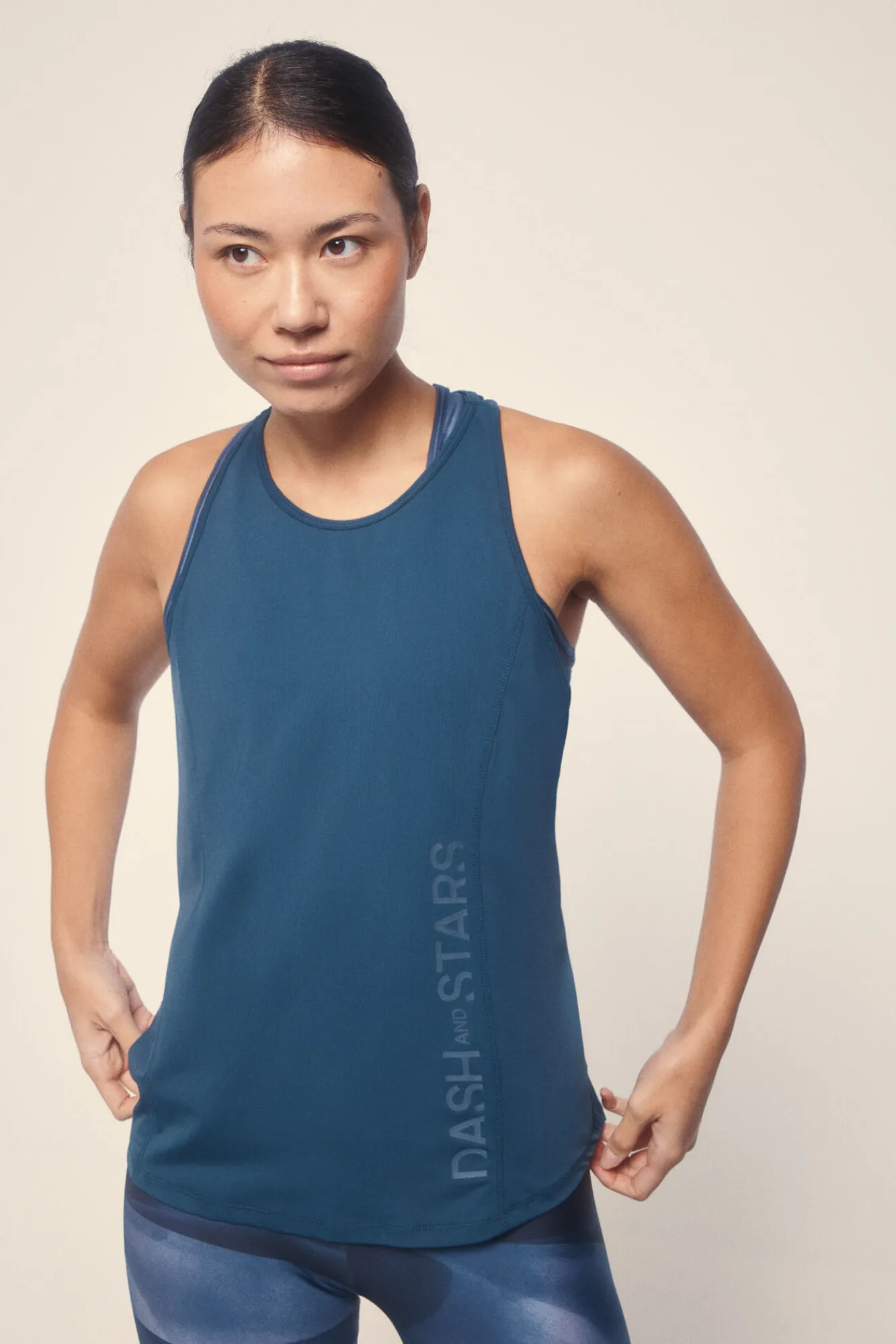 Dash and Stars Camiseta microfibra halter