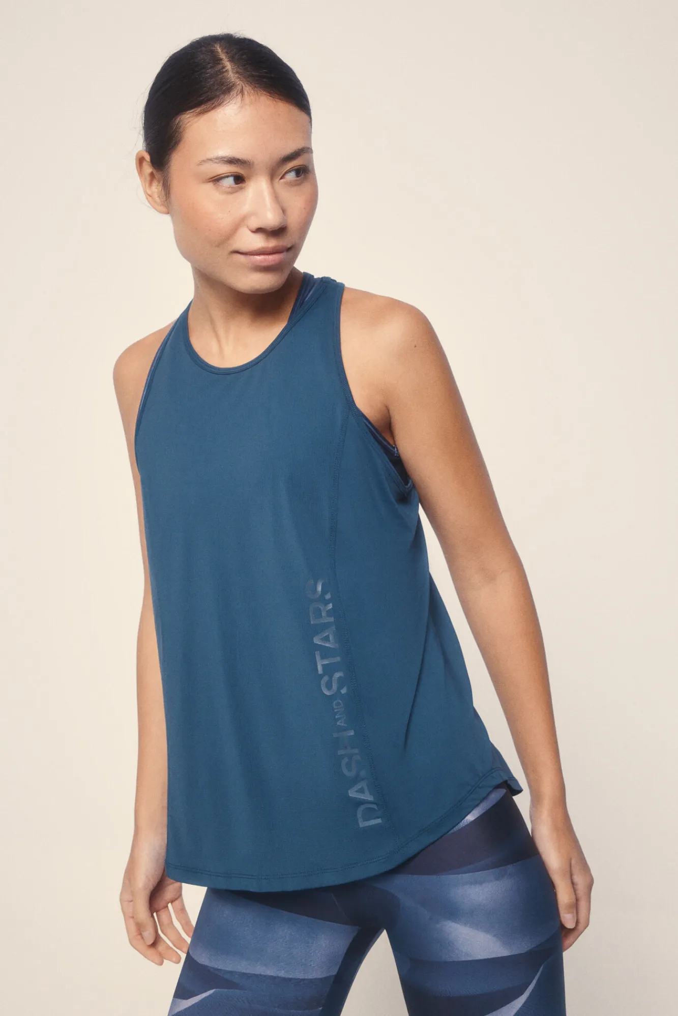 Dash and Stars Camiseta microfibra halter