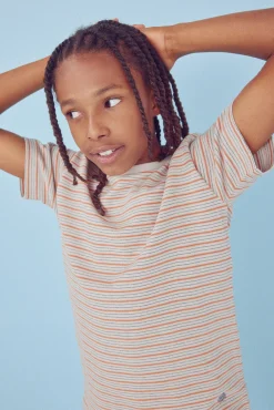 Crianças Springfield Kids Camiseta multiraya niño