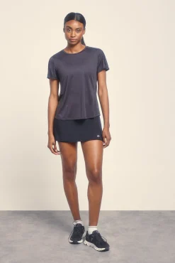 Dash and Stars Camiseta negra ultraligera