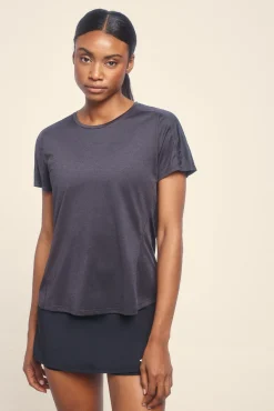 Dash and Stars Camiseta negra ultraligera
