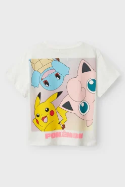Crianças Name it Camiseta niña Pikachu