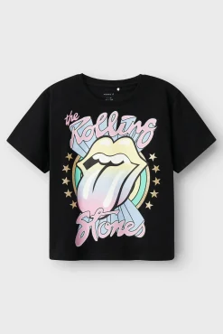 Crianças Name it Camiseta niña Rolling Stones