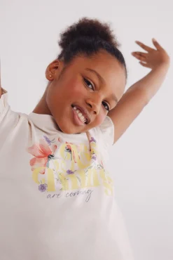 Crianças Springfield Kids Camiseta Nice Things niña