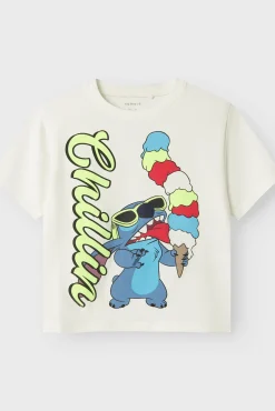 Crianças Name it Camiseta niño Lilo y Stitch