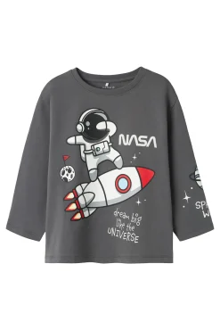 Crianças Name it Camiseta niño NASA