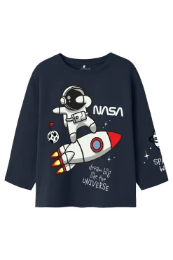 Crianças Name it Camiseta niño NASA