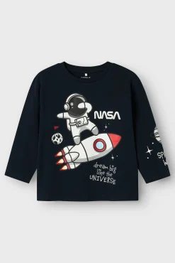 Crianças Name it Camiseta niño NASA