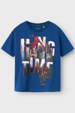 Crianças Name it Camiseta niño Spiderman