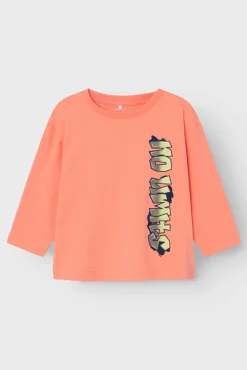 Crianças Name it Camiseta 'No limits' niño