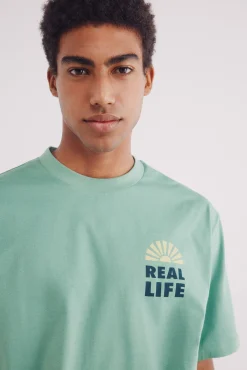 Springfield Camiseta palmeras