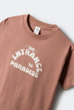 Crianças Springfield Kids Camiseta Paradise niño