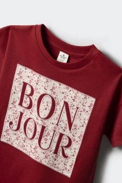 Crianças Springfield Kids Camiseta Paris niña
