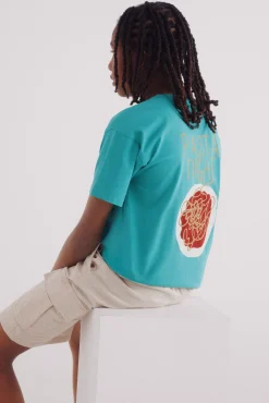 Crianças Springfield Kids Camiseta pasta niño