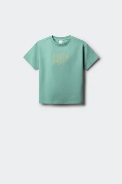 Crianças Springfield Kids Camiseta pasta niño