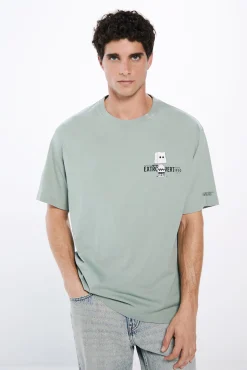 Springfield Camiseta Peanuts Charlie Extrovert