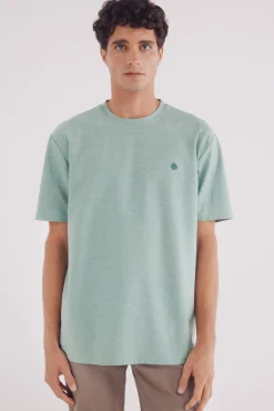 Springfield Camiseta piqué oxford