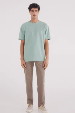 Springfield Camiseta piqué oxford