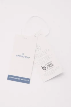 Springfield Camiseta piqué oxford