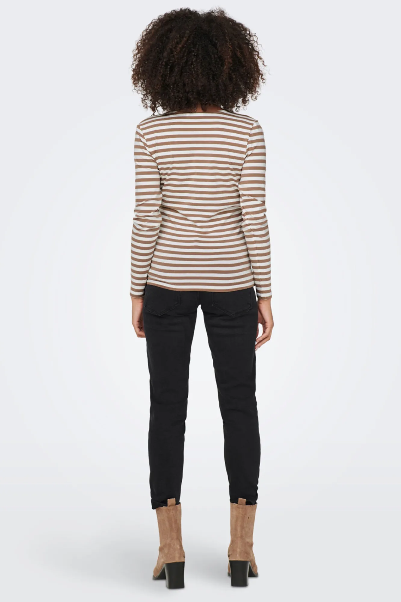 Only Maternity Camiseta premamá de cierre cruzado y cuello V