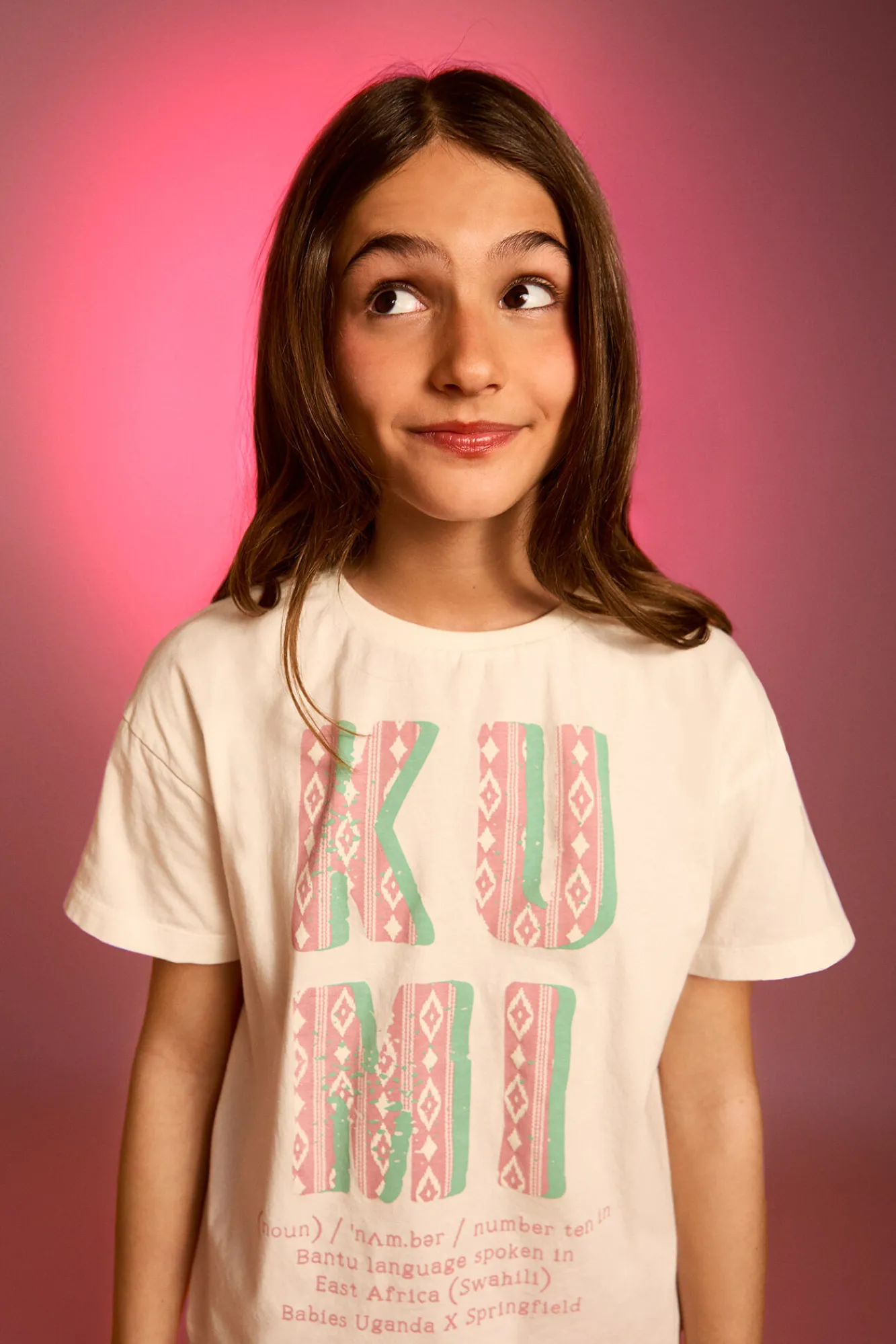 Crianças Springfield Kids Camiseta Proyecto Babies Uganda
