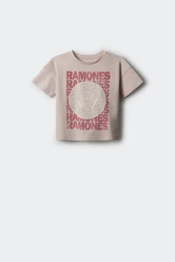 Crianças Springfield Kids Camiseta Ramones niña