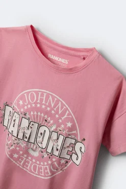 Crianças Springfield Kids Camiseta Ramones niña