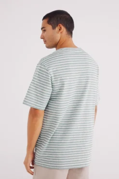 Springfield Camiseta raya estructura