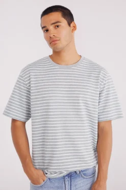 Springfield Camiseta raya estructura