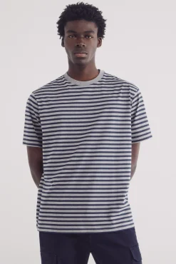 Springfield Camiseta rayas estampada