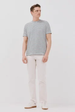 Cortefiel Camiseta rayas slub