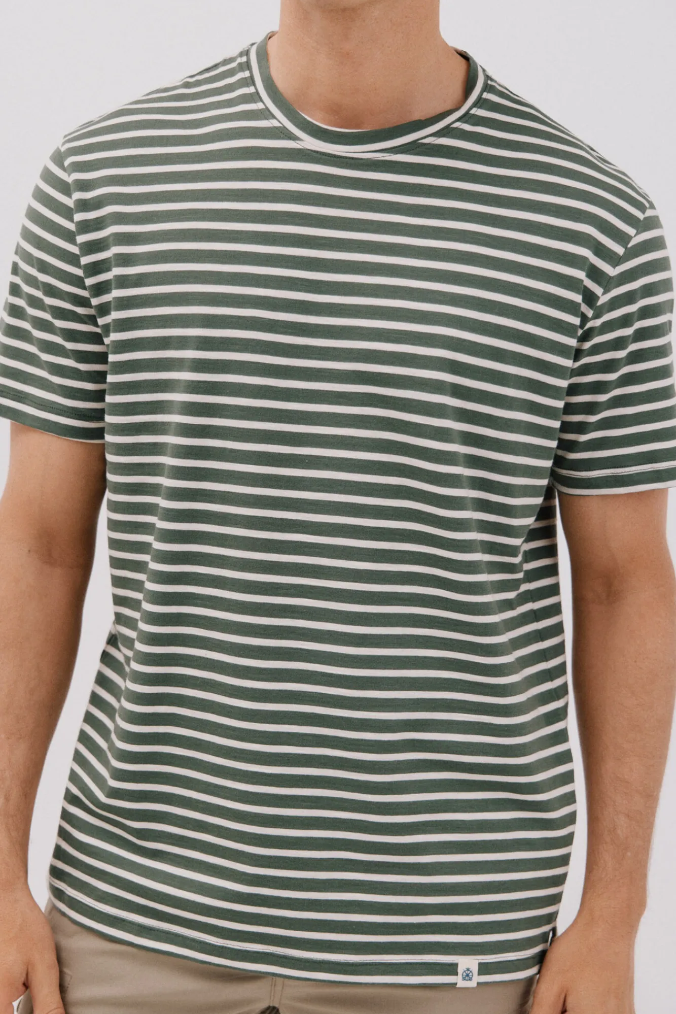 Cortefiel Camiseta rayas slub
