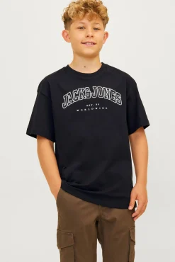 Crianças Jack & Jones Junior Camiseta regular fit estampada