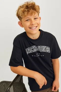 Crianças Jack & Jones Junior Camiseta regular fit estampada