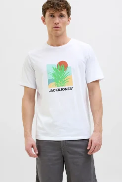 Jack & Jones Camiseta regular fit estampada