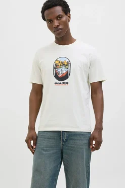 Jack & Jones Camiseta regular fit estampada