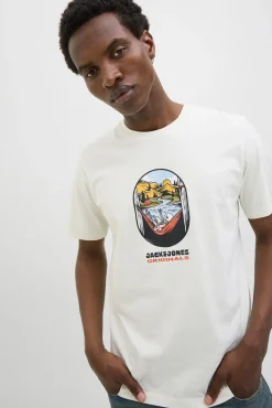 Jack & Jones Camiseta regular fit estampada
