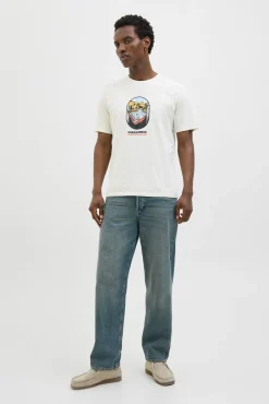 Jack & Jones Camiseta regular fit estampada