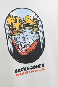 Jack & Jones Camiseta regular fit estampada