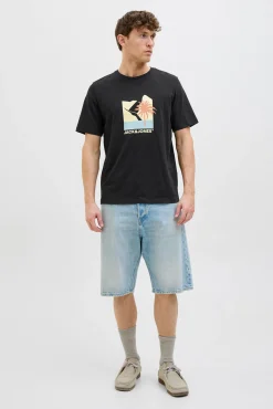 Jack & Jones Camiseta regular fit estampada