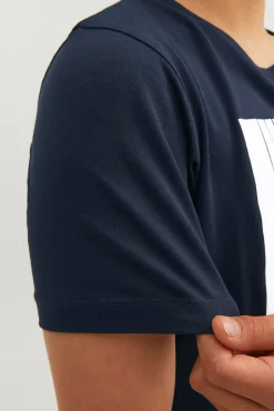 Crianças Jack & Jones Junior Camiseta regular fit estampada