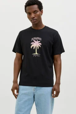 Jack & Jones Camiseta regular fit estampada