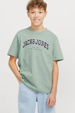 Crianças Jack & Jones Junior Camiseta regular fit estampada