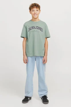Crianças Jack & Jones Junior Camiseta regular fit estampada